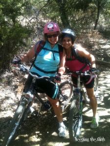 Mountain Biking! Me Crashing Through the Woods