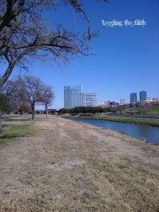 Trinity Trails, looking north